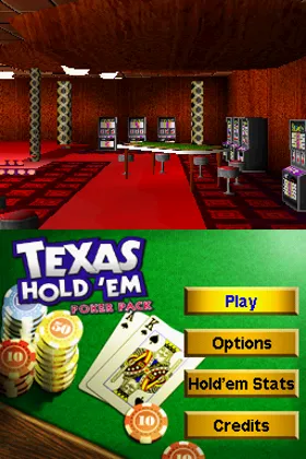 Texas Hold 'em Poker Pack (Europe) screen shot title